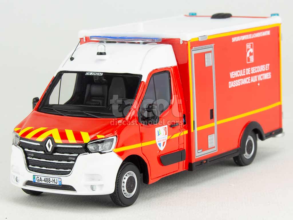 101869 Renault Master WAS VSAV Pompiers 2019