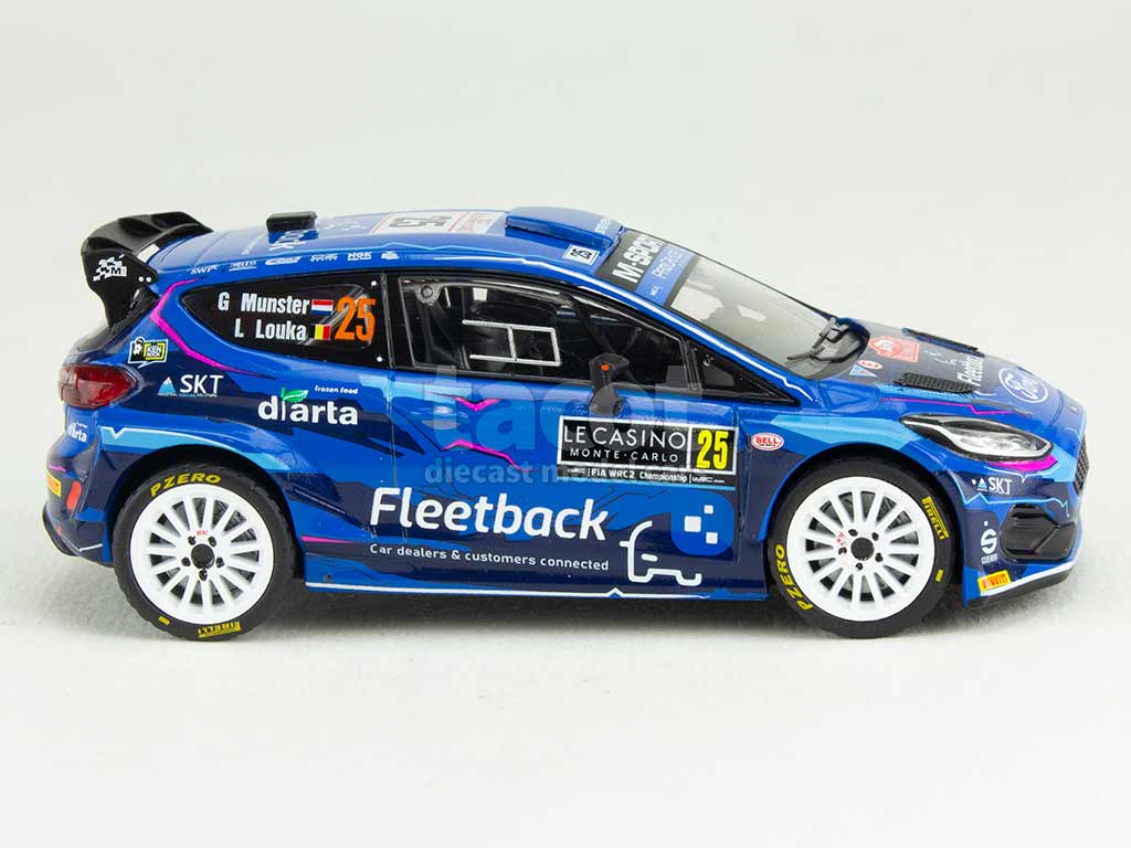101880 Ford Fiesta Rally2 Monte-Carlo 2023