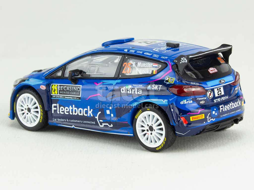 101880 Ford Fiesta Rally2 Monte-Carlo 2023