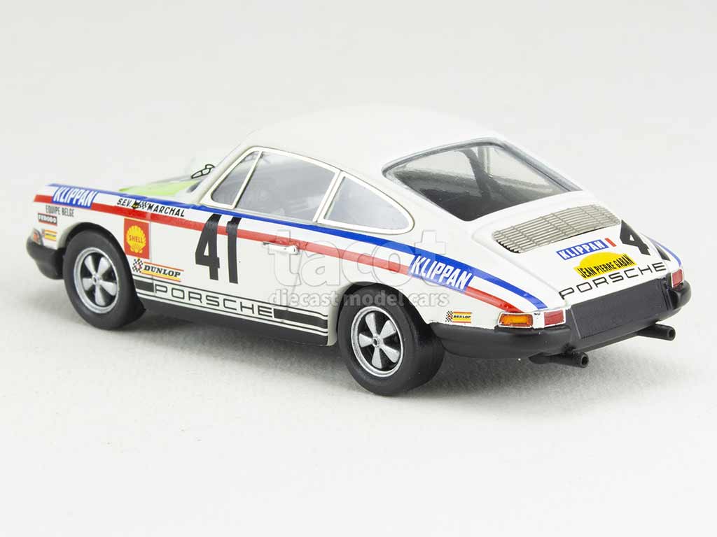 Porsche 911S Coupe #39 11th 1971 24h Le Mans in 1:43 scale by Trofeu