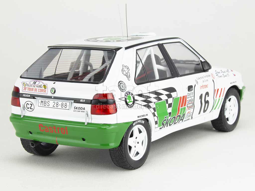 101908 Skoda Felicia Kit Car Tour de Corse 1995