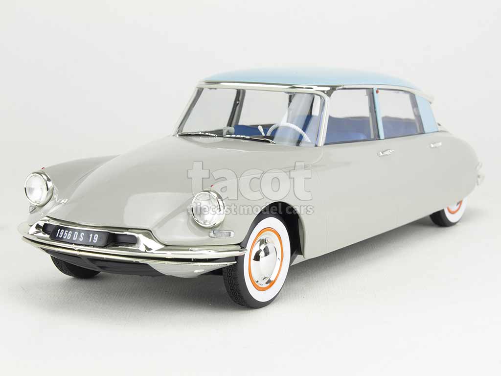 Voiture Miniature de Collection - NOREV 1/18 - CITROEN DS 19 +