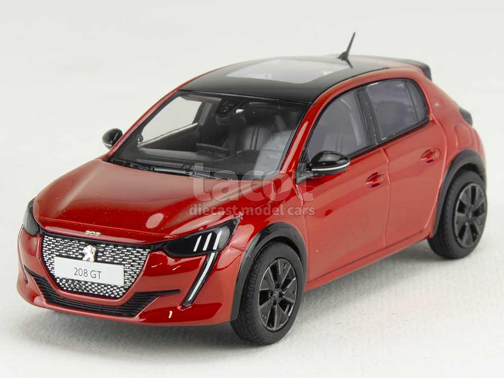 Peugeot - 208 GT Line 2019 - Norev - 1/43 - Autos Miniatures Tacot