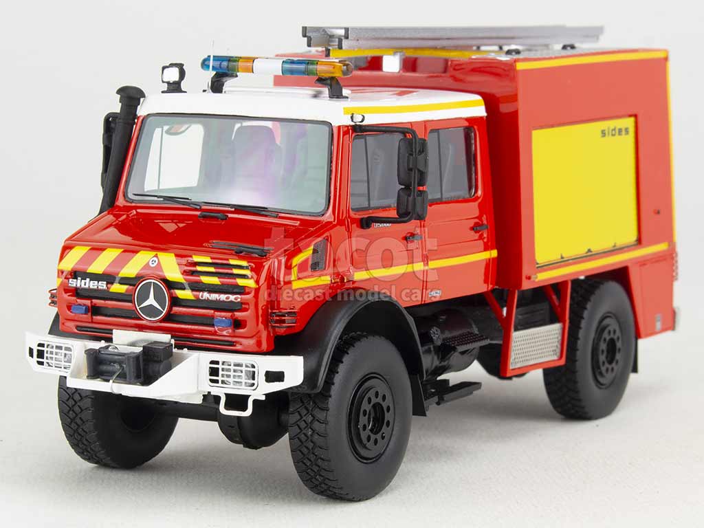 102092 Mercedes Unimog U5000 Sides Firefighter