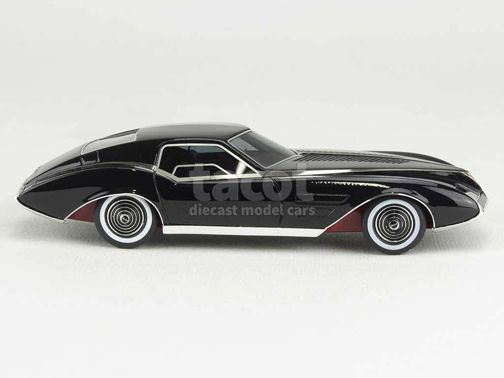 Pontiac Phantom Concept 1977 Noire 1/43 Avenue43 - Miniature Neuve Auto Stradali