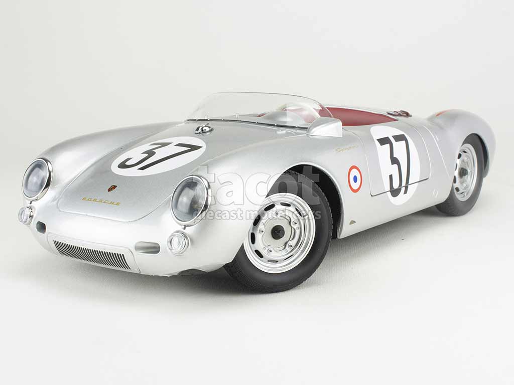 KKDC120115 KK scale 1:12 Porsche 550A Spyder #37 Le Mans 1955 model car