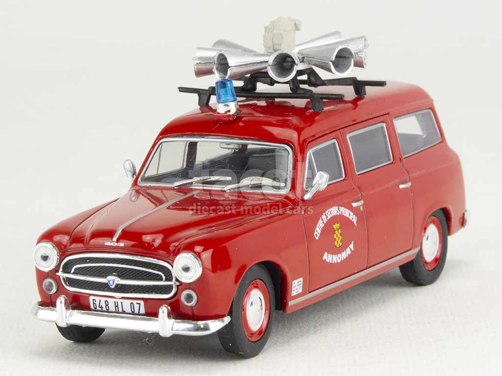 102234 Peugeot 403 Break U5 Commerciale VDA Pompiers 