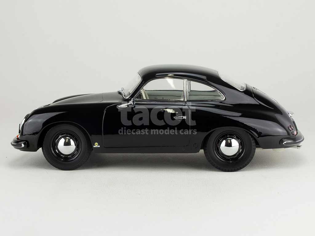 Modellino Norev 187451 – Porsche 356 Coupé 1952, Colore Nero, Scala 1:18