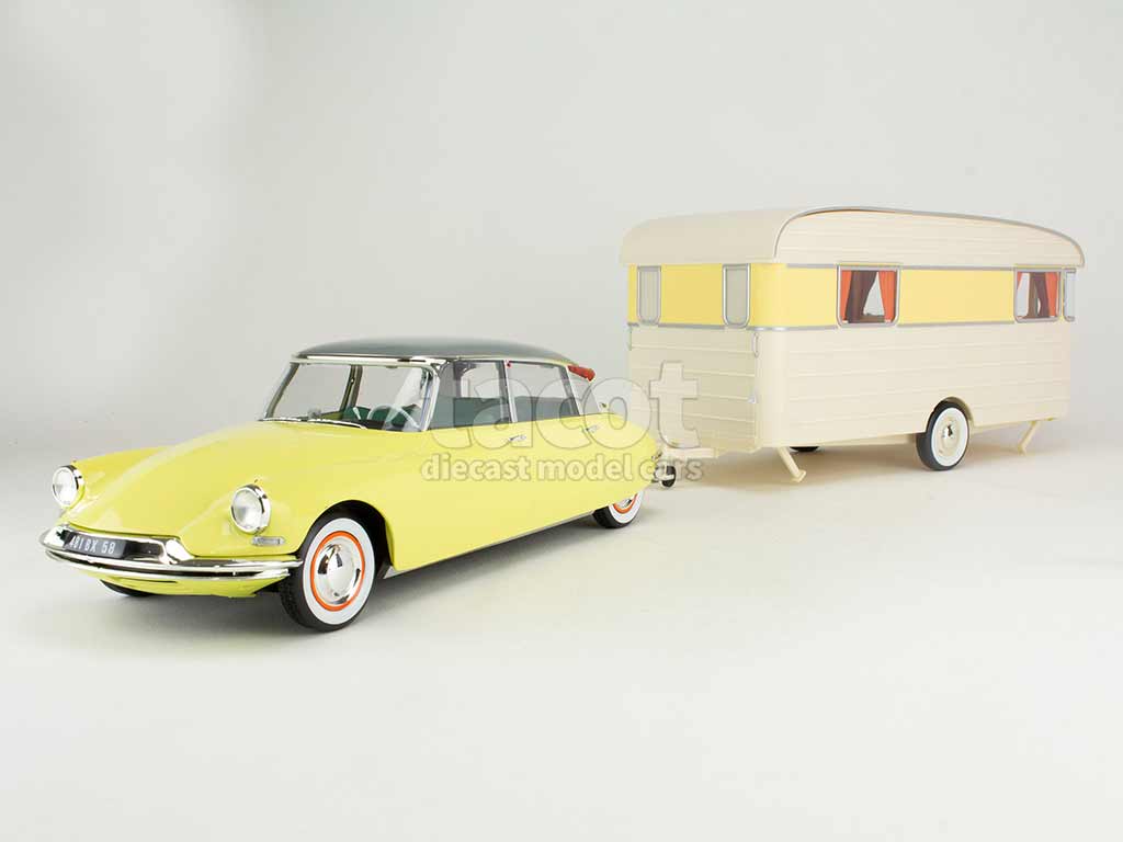 102350 Citroën DS19 Caravane Digue Panoramic