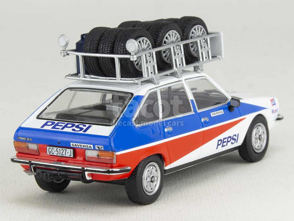 R30 Rally Renault - R30 Assistance Rally 1986 - Modèle Presse - 1/43 - Autos ...