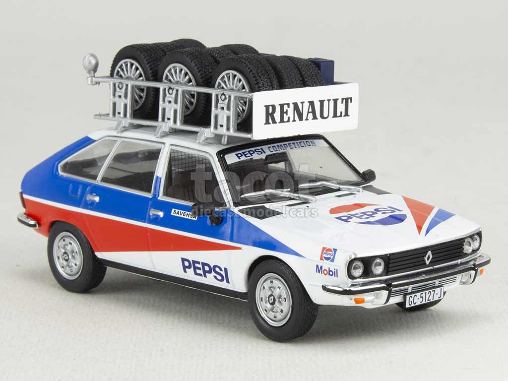 R30 Rally Renault - R30 Assistance Rally 1986 - Modèle Presse - 1/43 - Autos ...
