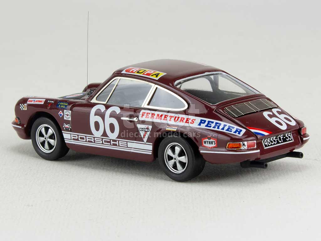 Porsche 911 S#63 24 H of Le Mans 1969 Mazzia Mauroy Trofeu