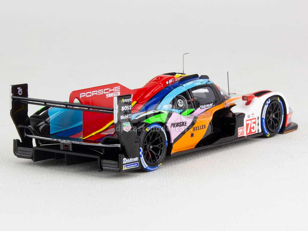 Autocollants Porsche 963 Le Mans 2023 - Échelles 1:32, 1:43, 1:24, 1:18, 1:64, 1:87 - Pour Modélisme (Jota)