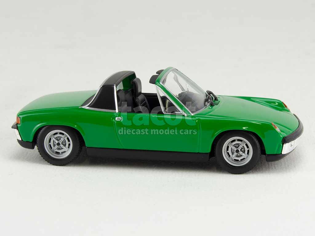 Minichamps Maxichamps 1/43 VW Porsche 914/4 1972 Arancione - Modello Da Collezione, Nuovo - Foto 3