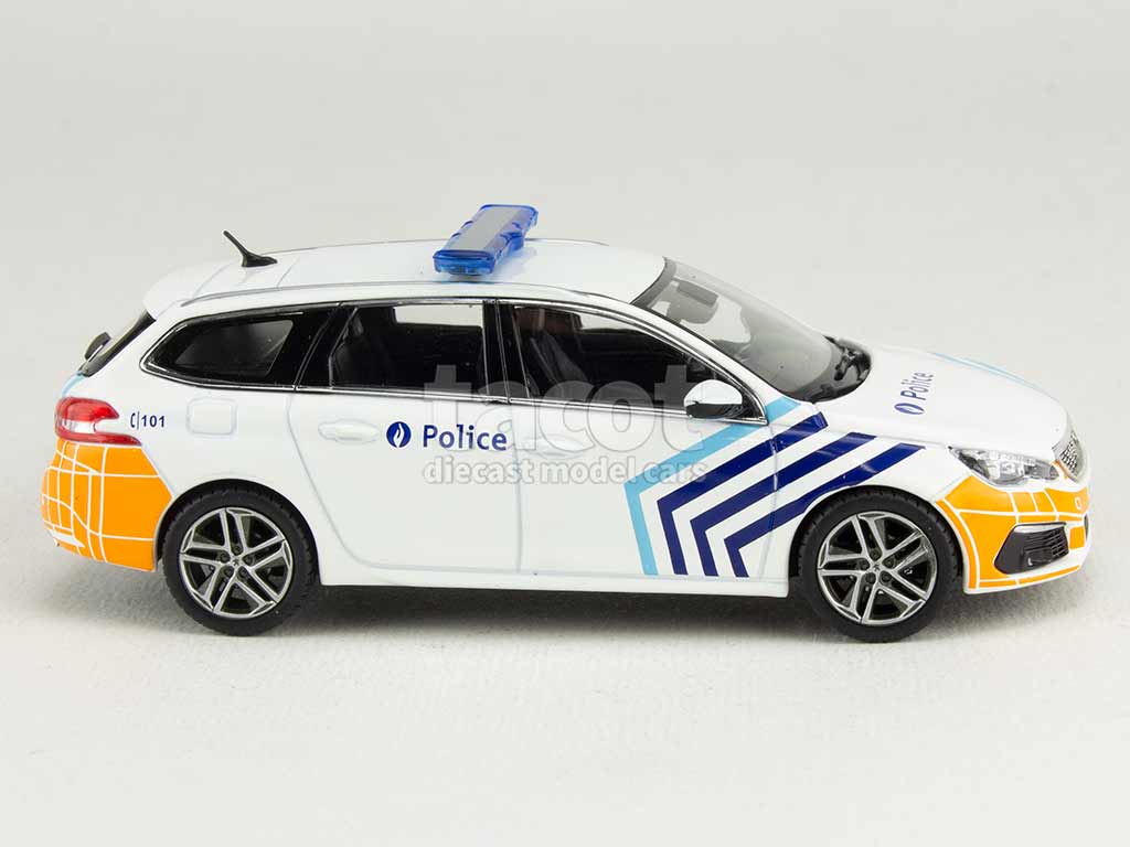 102471 Peugeot 308 SW Police Belge 2018