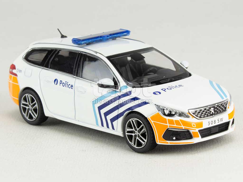 102471 Peugeot 308 SW Police Belge 2018