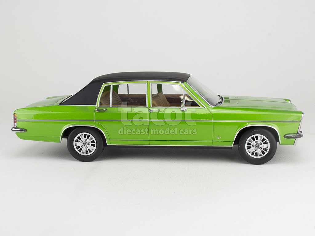 Schuco / Pro.R Opel Diplomat A Coupe, metallic-blue/black 1965, 1:18