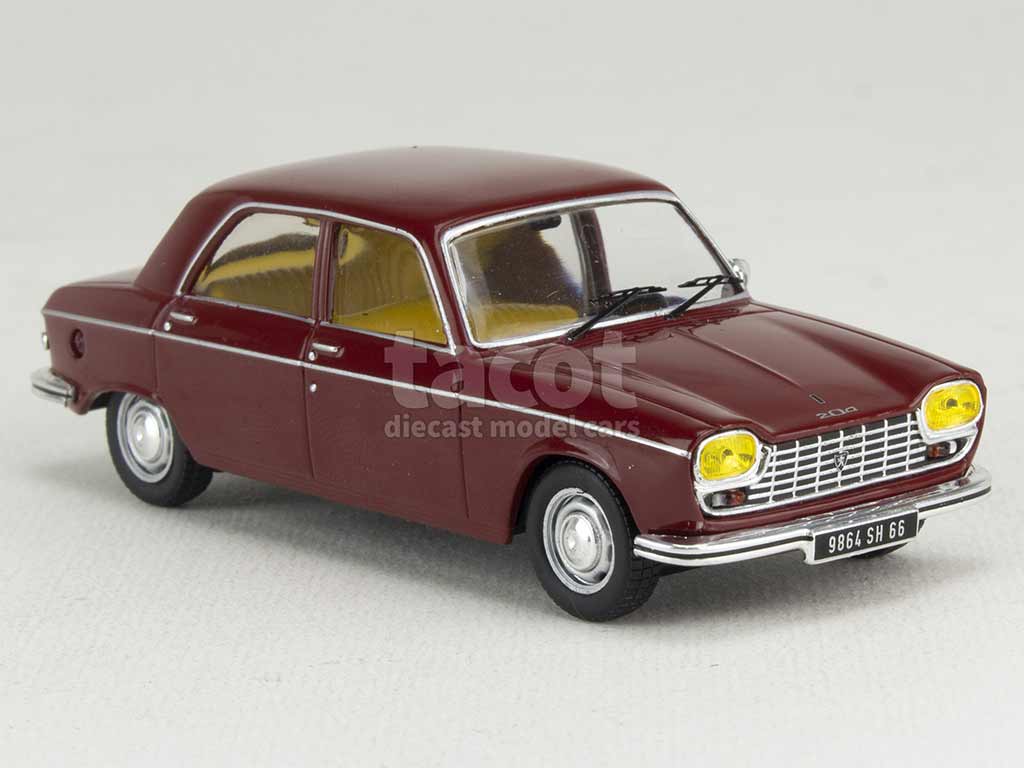 102554 Peugeot 204 Berline 1975