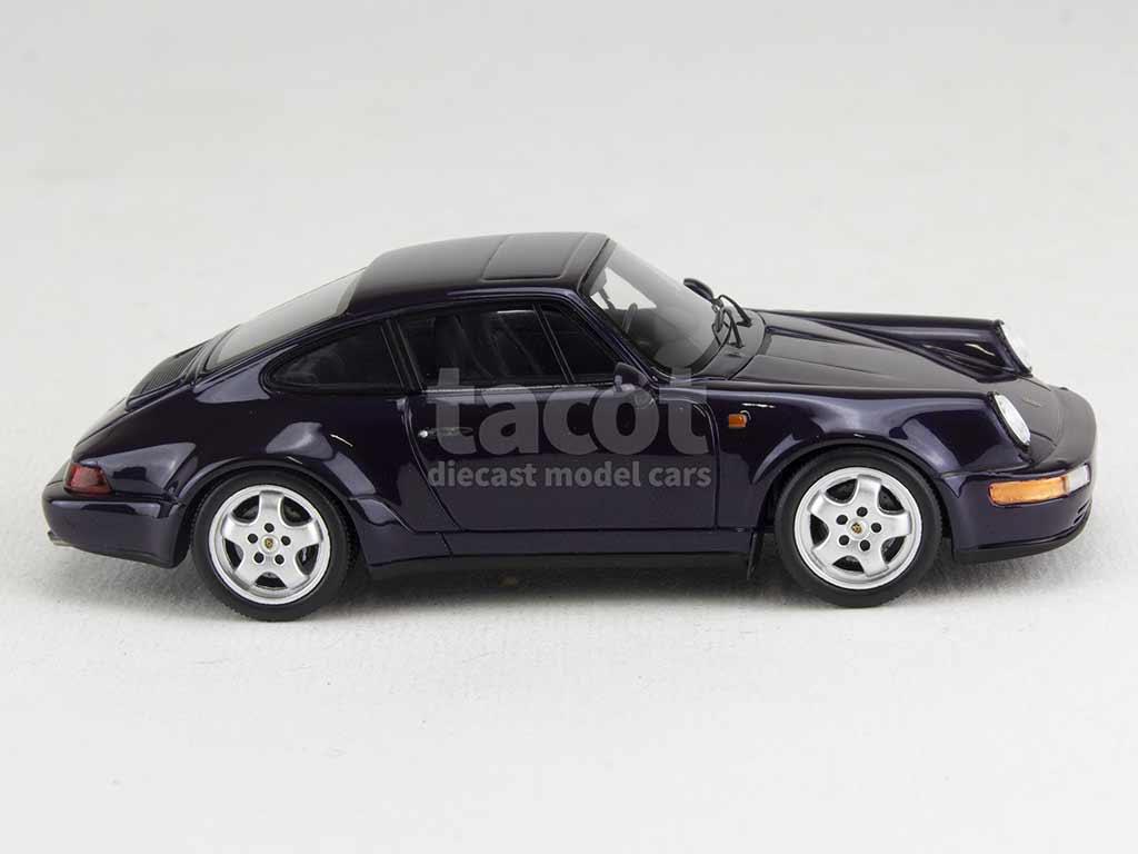 Modèle Réduit Porsche 911 964 RS Mobil1 #8 - Spark Model 1:64 - Neuf En Boîte