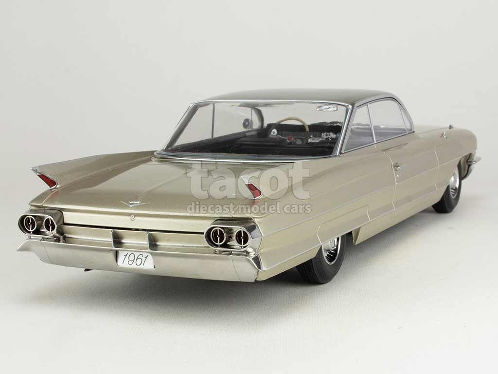 1961 Cadillac Serie 62 Coupé DeVille Beige Metalizado 1 18 KK-Scale KKDC181252 | Achetez sur