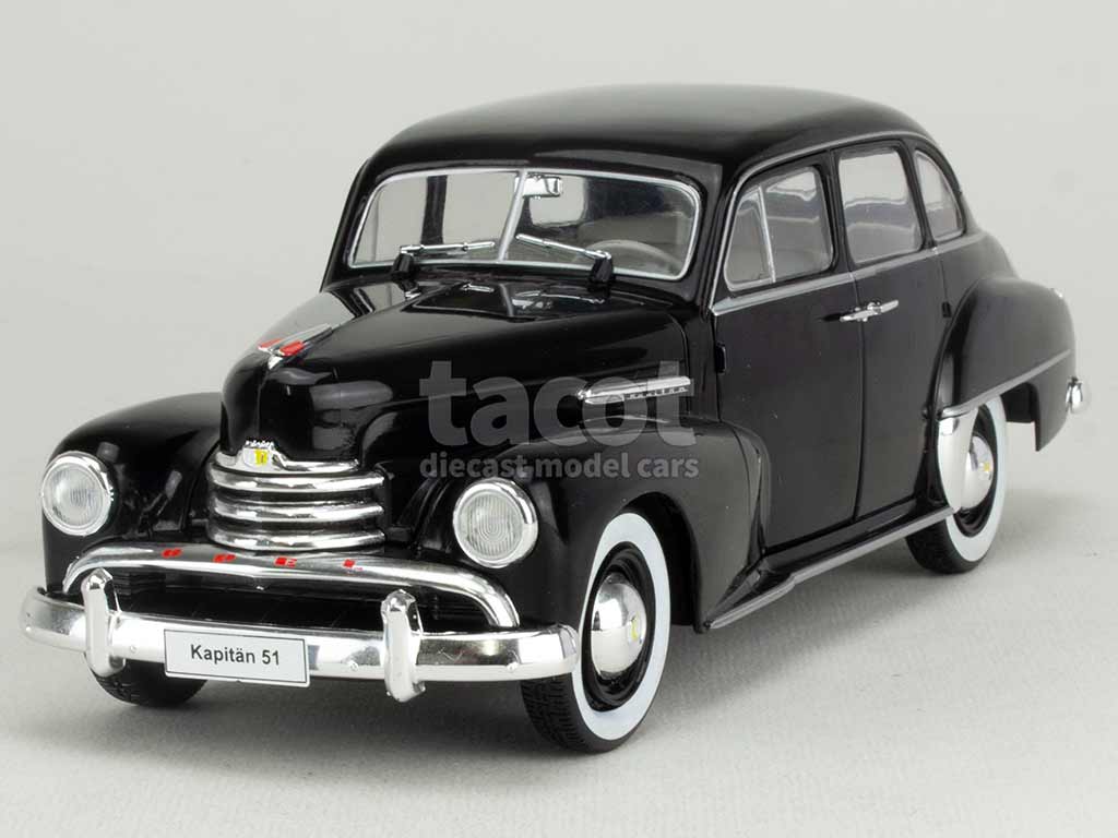 2 Miniatures Voitures Métal Opel Kapitan 1951 - Échelle 1/160 - MARKS West Germany - État Neuf Vintage