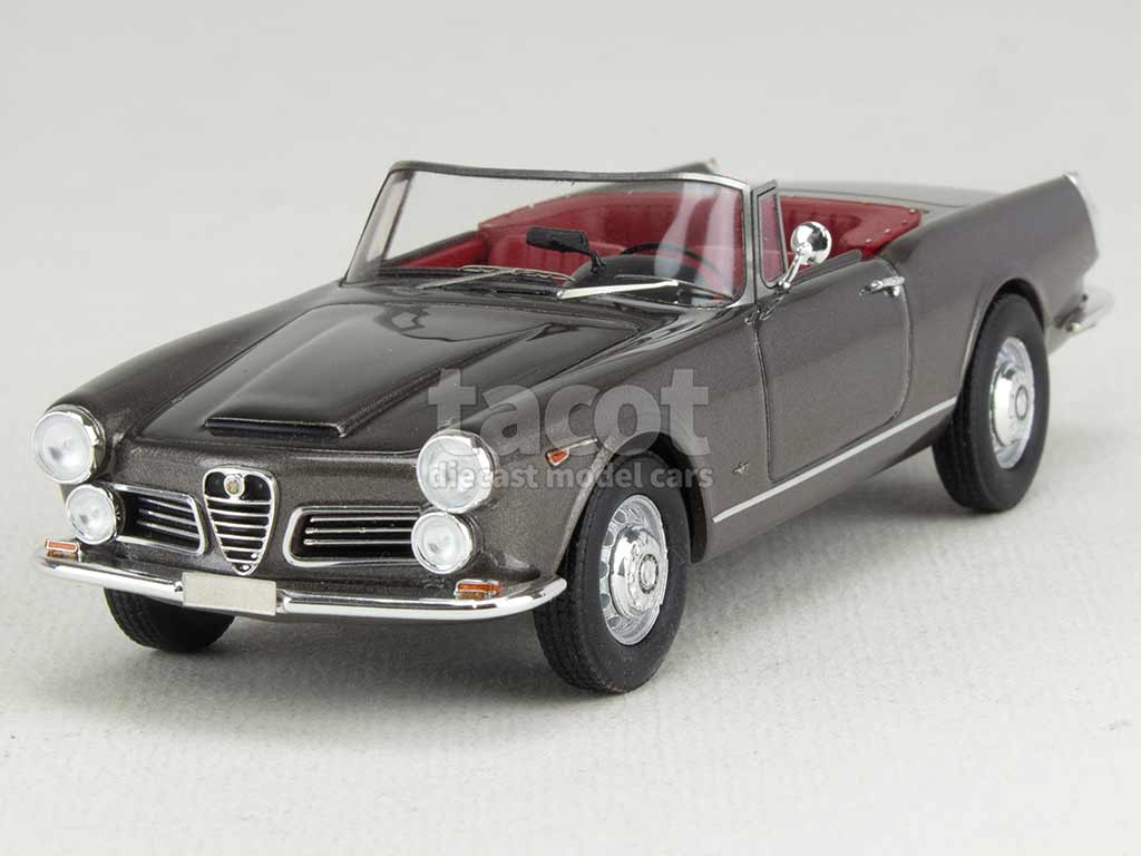 1932 Alfa Romeo 8C 2300 Spider Touring Silver 1/18 Diecast Model Car by  Bburago 