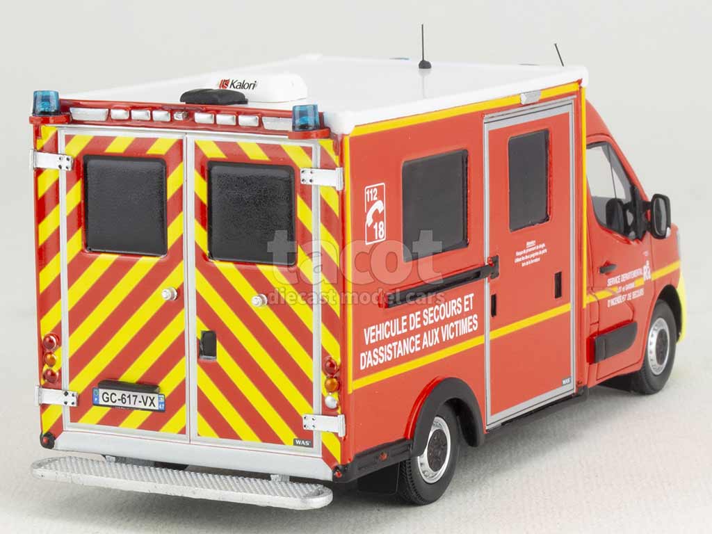 102717 Renault Master WAS VSAV Pompiers 2019