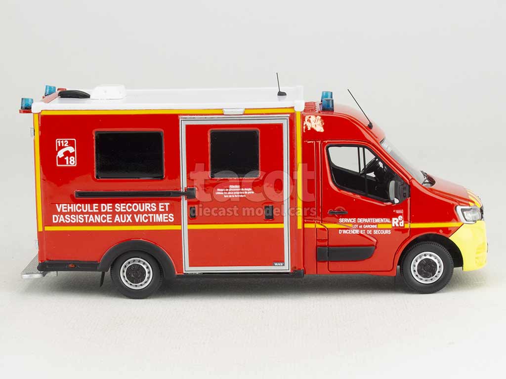 102717 Renault Master WAS VSAV Pompiers 2019