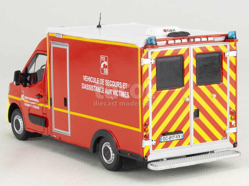 102717 Renault Master WAS VSAV Pompiers 2019