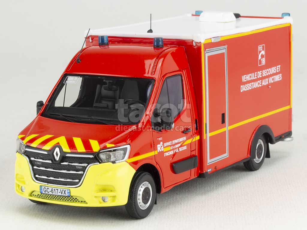 102717 Renault Master WAS VSAV Pompiers 2019