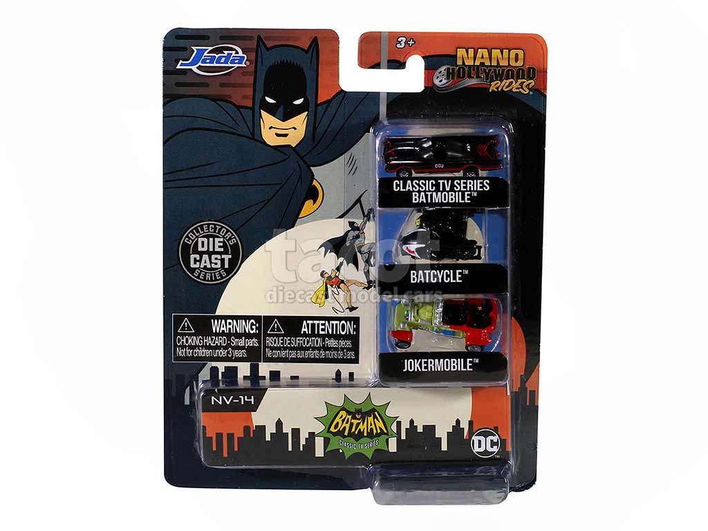 102764 Divers Batman Classic 3 Cars