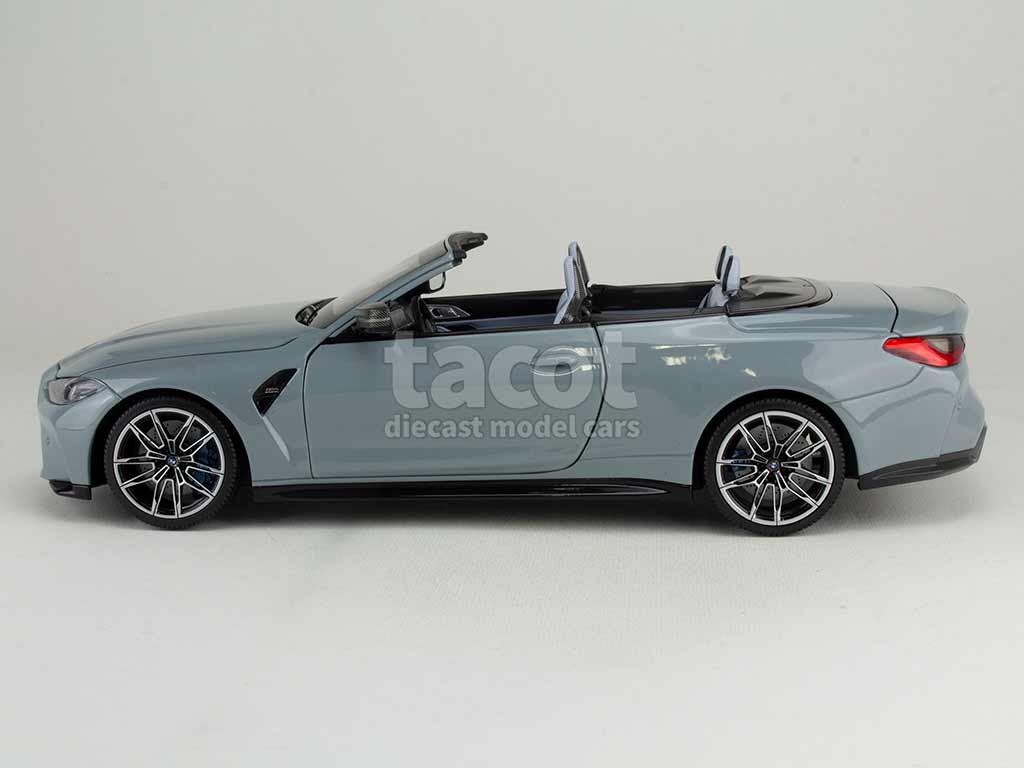 Minichamps 1:18 - 1 - Voiture De Sport Miniature - BMW M4 Cabriolet 2021 Edition Limitee A 438 Exemplaires Minichamps 1:18 - 1 - Voiture De Sport Miniature - BMW M4 Cabriolet 2021 Edition Limitee A 438 Exemplaires