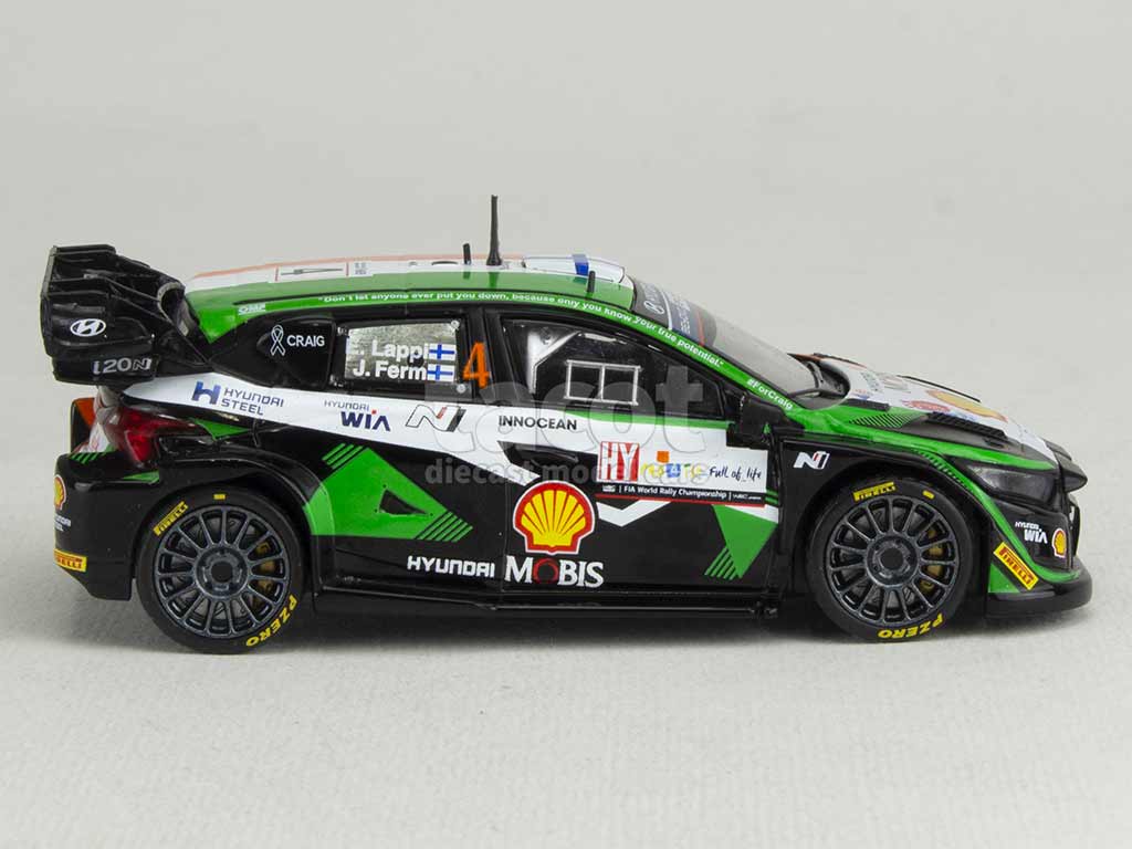 HYUNDAI I20 N 4 LAPPI/FERM WRC1 RALLYE MONTE-CARLO 2023