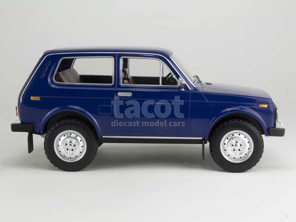 Lada Niva 1976 Bleue – Miniature 1/18 MCG, Collection, Véhicule Tout-terrain