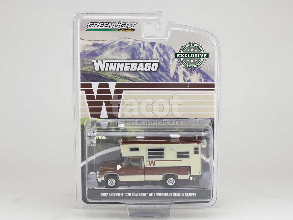 103079 Chevrolet C20 Silverado Winnebago Camper 1982