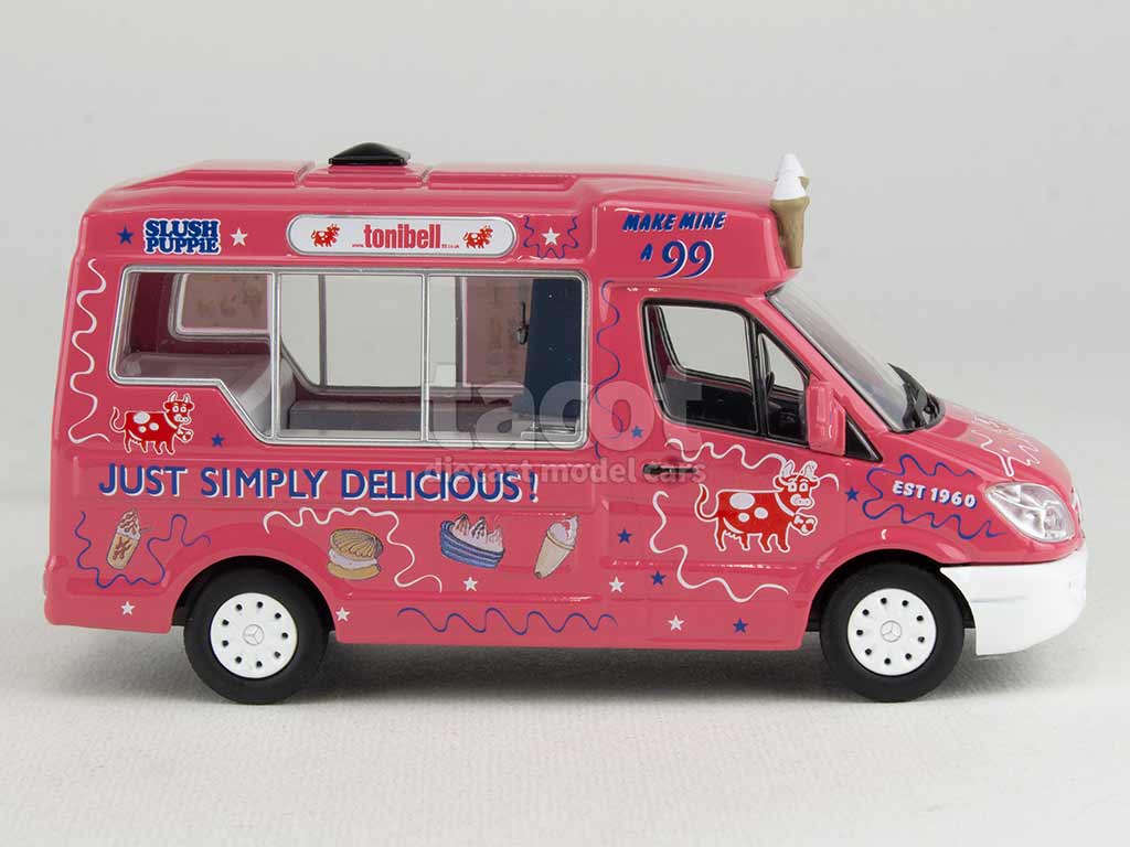 Mercedes - Sprinter Whitby Ice Cream Van - Oxford - 1/43