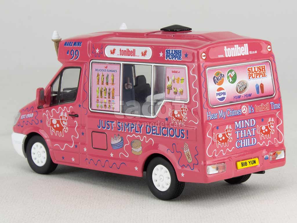 Mercedes - Sprinter Whitby Ice Cream Van - Oxford - 1/43