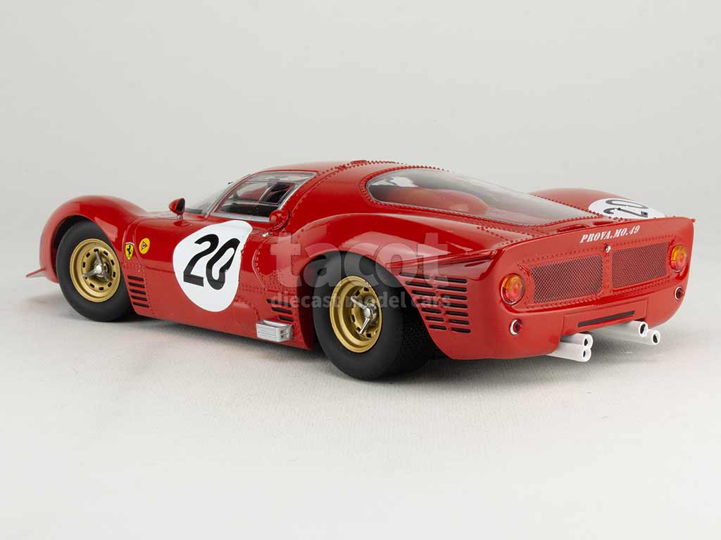 1:18 WERK83 FERRARI 330 P3 Spyder 24h le Mans 1966 Ginther N / Rodriguez #27 Red £75.12 - UK