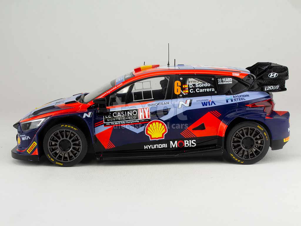 ixo 1/43 HYUNDAI i20 N Rally2 #38 O.Burri / A.Levratti Rallye Monte