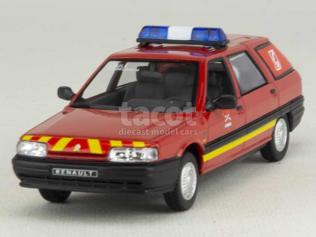 Norev 1/43 - Renault 21 Nevada SAMU 01 - 1991 - Ambulance Miniature - Réf 512137
