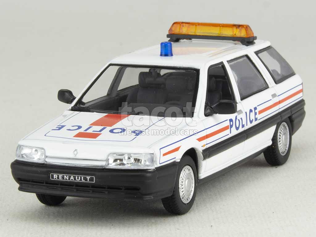 Modèle Réduit Renault Laguna II Break Police Nationale - Échelle 1/43 - Universal Hobbies - Neuf - Zamac