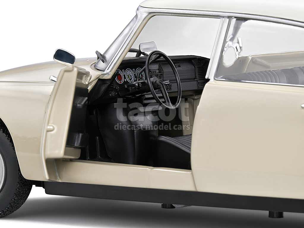 Modelo Miniatura Beige Modelo A Escala 1:18 CITROËN D Special Beige 1972 - Coleccionable Modelo Escala 1:18