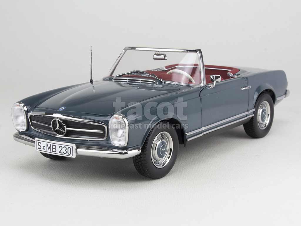 Lot De 2 Voitures Miniatures Altaya Au 1/43 : Mercedes ML 320 Police & Mercedes 230 SL Roadster - Occasion