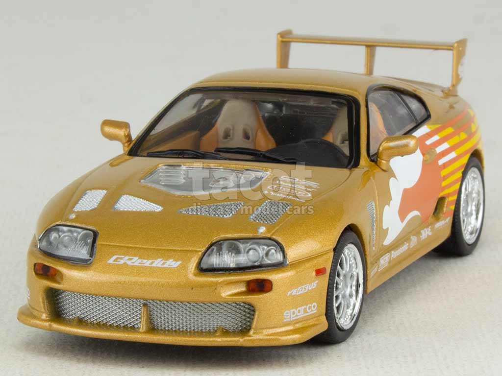Modèle Réduit 1/43 Toyota Supra Turbo Mk4 1993 - Fast & Furious N°42 - Occasion