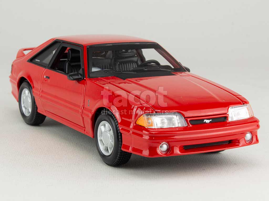 Modellino auto scala 1:24 FORD MUSTANG SVT COBRA 1993 diecast