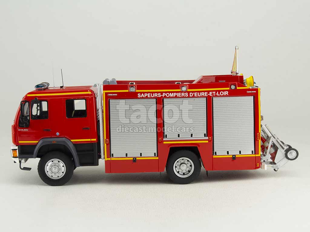 MAN - LE 14.220 TRUCK DOUBLE CABINE BEMAEX GRIMP SDIS 77 SAPEURS POMPIERS GROUPE RECONNAISSANCE INTERVENTION MILIEU PERILLEUX 2004