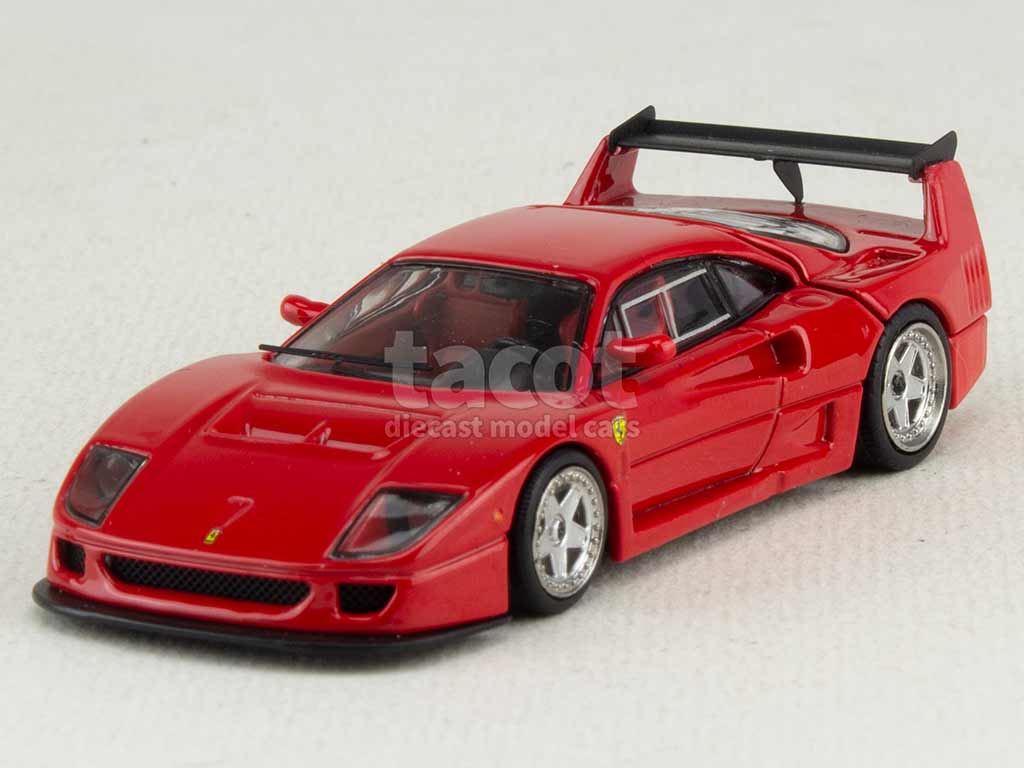Miniature Ferrari F40 LM 1996 – Tecnomodel, échelle 1/64, Métal Monté, Collection