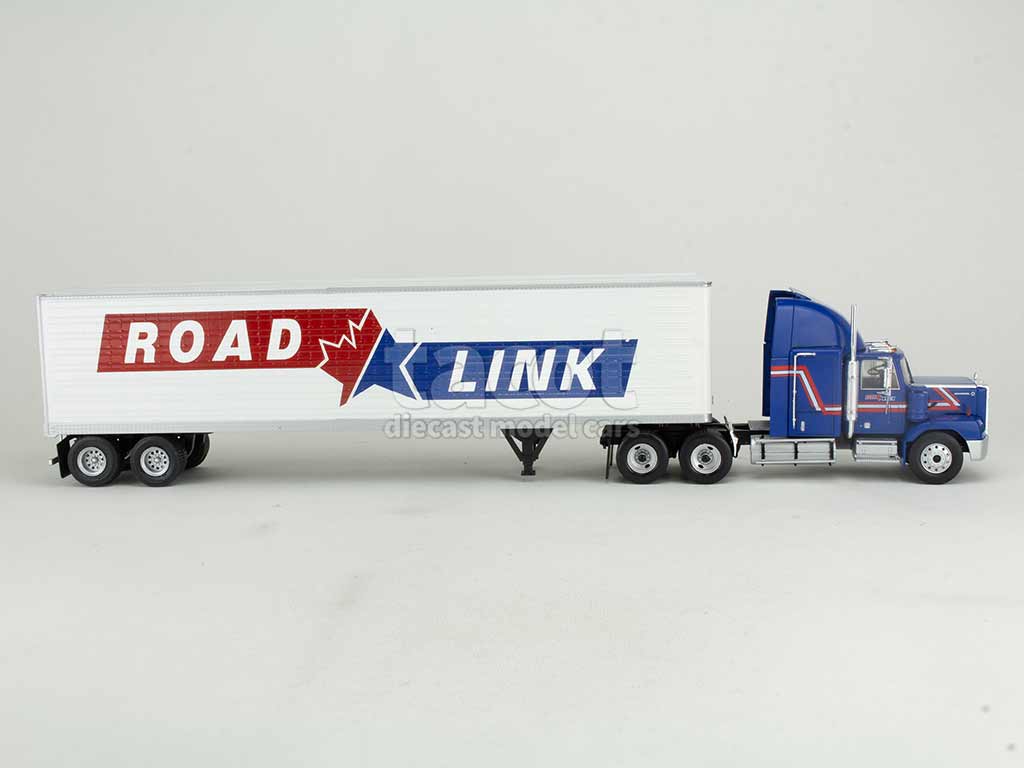 Camion Américain GMC General SBFA - Semi-Remorque Fourgon - Altaya 1/43 - 1988 - Occasion