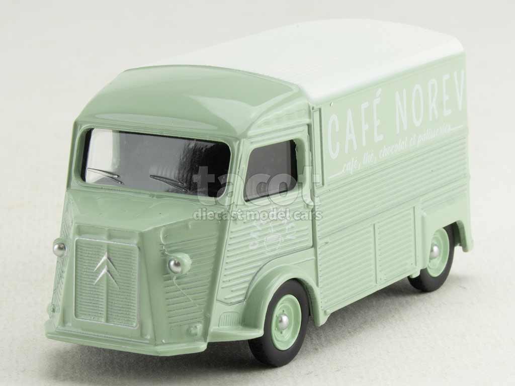 Micro Norev Ancien 1/86 – Citroën 1200K TA Teppaz + Boîte D'origine – Bon état