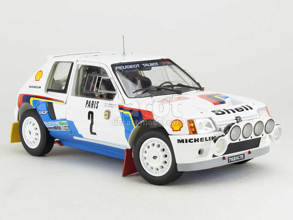 La Peugeot 205 Rallye Monté-Carlo miniature de Corgi au 1/36e